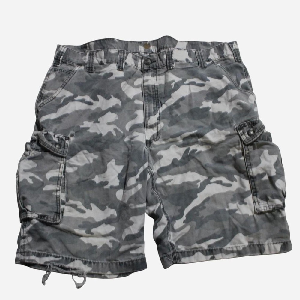 Mens Y2K Style Skater Streetwear Workwear Baggy Relaxed Fit Carhartt Shorts